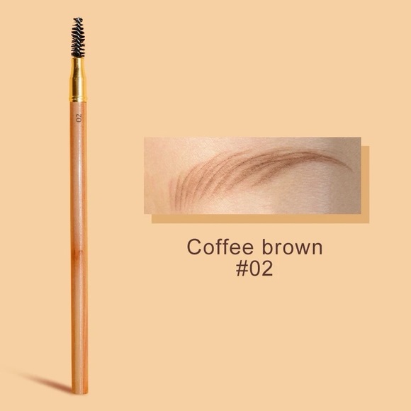 Flat Tip Eyebrow Pencil, Flat Refill, Waterproof (Pack of 2) - Picture 5 of 11